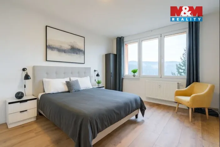 Prodej bytu 2+1, Český Krumlov - Plešivec, Sídliště Plešivec, 57 m2