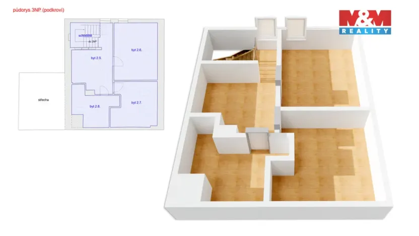 Prodej kanceláře, Ostrava - Vítkovice, Holubova, 280 m2