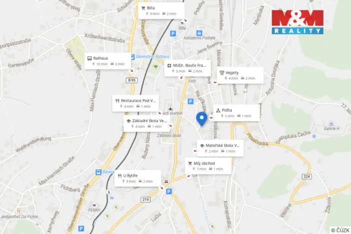 Prodej bytu 1+kk, Vejprty, Na příkopech, 23 m2