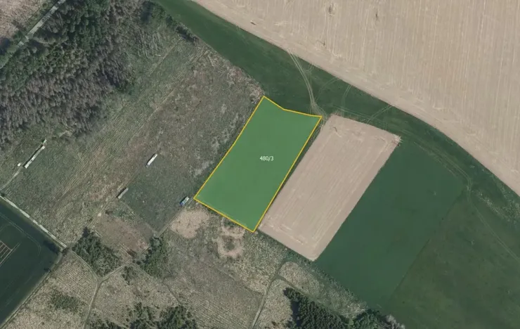 Prodej podílu louky, Černá, 3996 m2