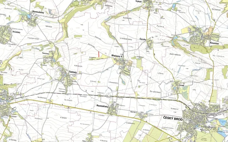 Prodej pole, Břežany II, 4000 m2