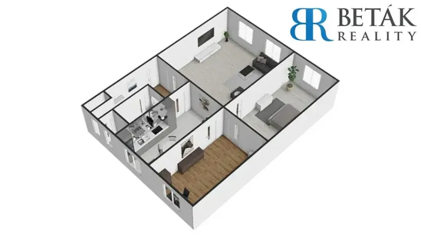 Prodej bytu 3+1, Přerov, Prokopa Holého, 76 m2