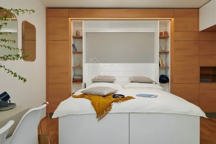 Pronájem bytu 1+kk, Praha - Střížkov, Střížkovská, 27 m2