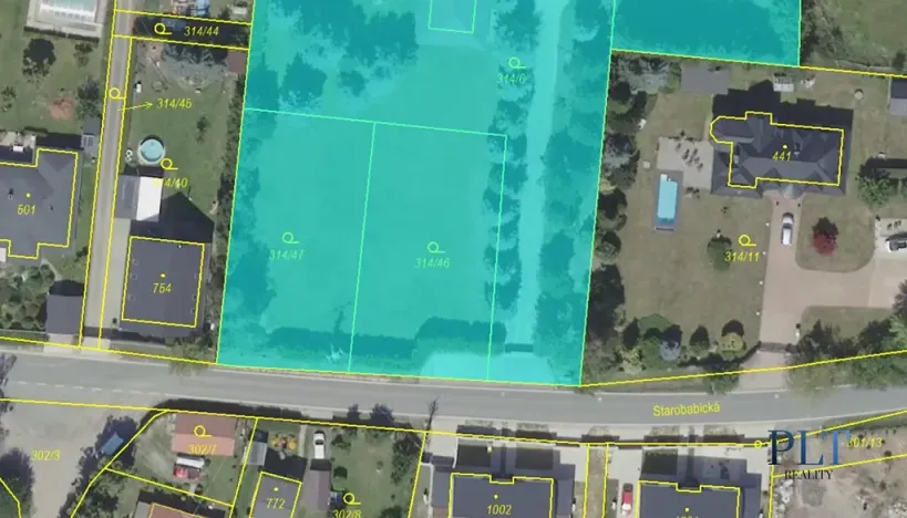 Prodej pozemku pro bydlení, Babice, Starobabická, 845 m2