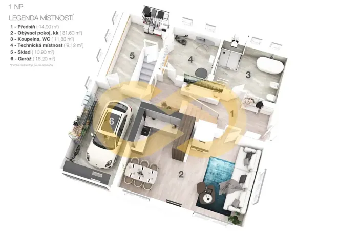 Prodej rodinného domu, Rudolfov, Na výhledu, 180 m2