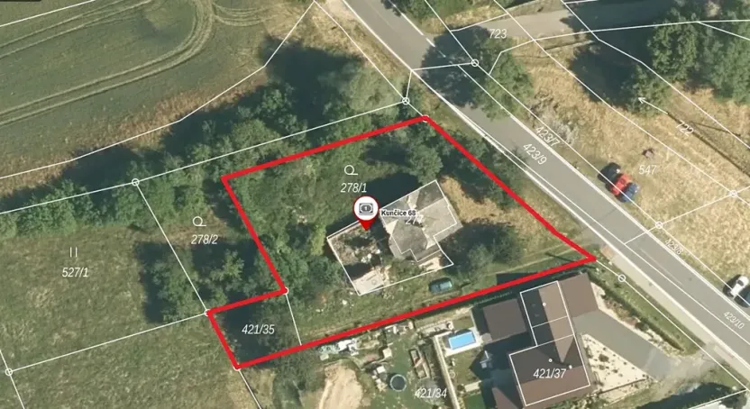 Prodej pozemku pro bydlení, Bělotín, 1622 m2