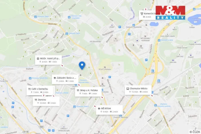 Prodej bytu 2+1, Chomutov, Václavská, 52 m2