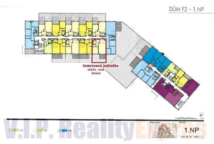 Prodej bytu 2+kk, Praha - Ruzyně, 49 m2