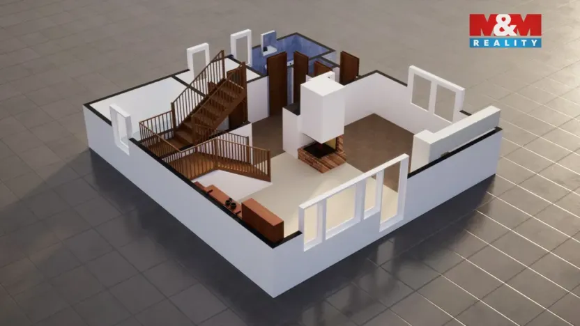 Prodej rodinného domu, Jílové - Kamenná, Zahradní, 102 m2