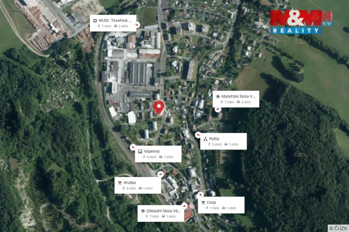 Prodej bytu 1+1, Vápenná, 35 m2