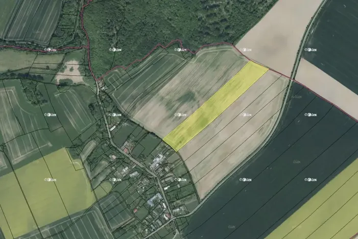 Prodej pole, Slezské Rudoltice, 33768 m2