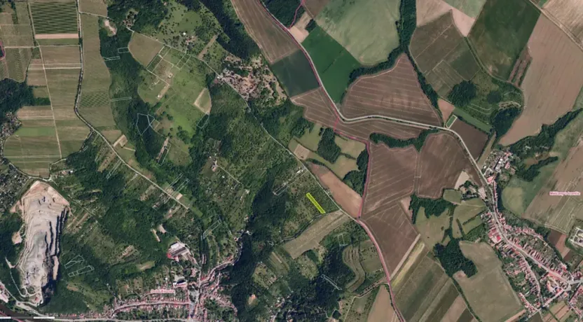 Pronájem zahrady, Dolní Kounice, 2459 m2