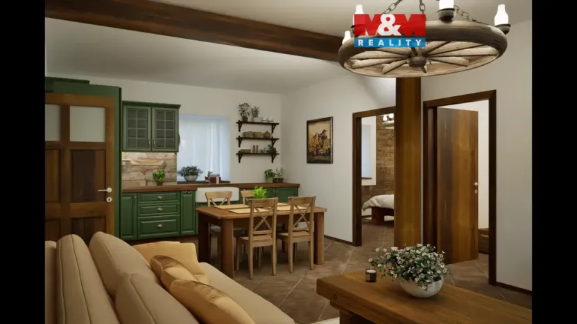 Prodej bytu 3+kk, Kounov, 65 m2