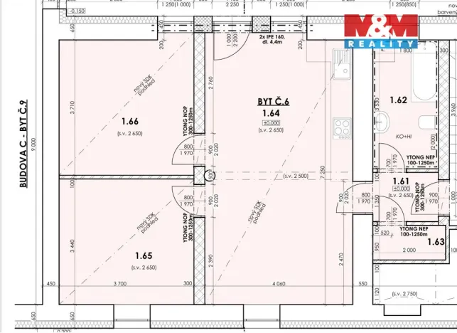 Prodej bytu 3+kk, Kounov, 65 m2