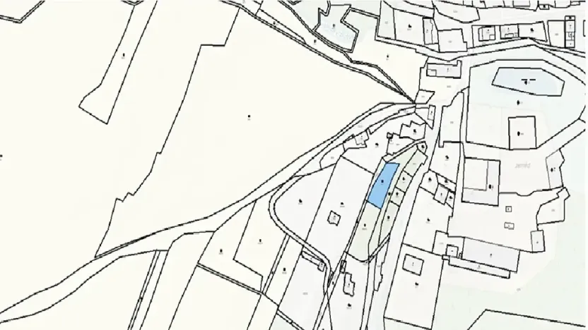 Dražba pozemku pro bydlení, Bělá nad Radbuzou, 704 m2