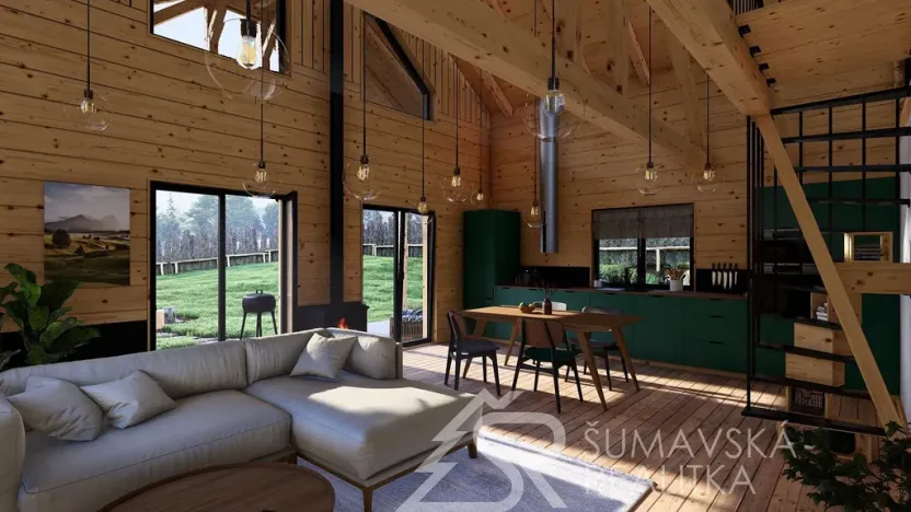 Prodej rodinného domu, Vacov - Rohanov, 133 m2