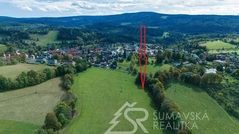 Prodej pozemku, Kašperské Hory, 929 m2