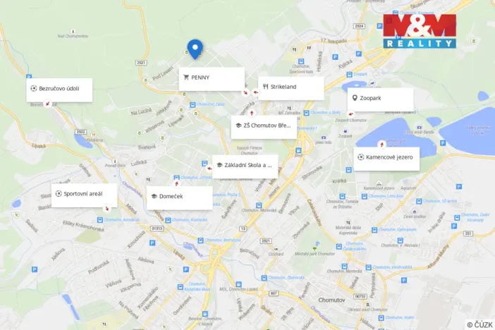 Prodej rodinného domu, Chomutov, Ve Stráni, 494 m2