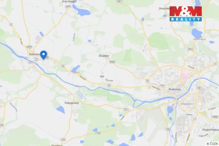 Prodej obchodního prostoru, Katovice, Kolářova, 400 m2