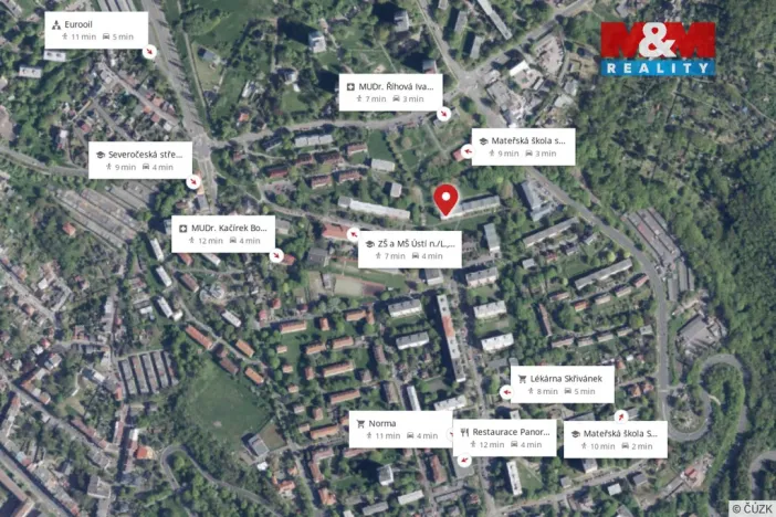 Prodej bytu 3+1, Ústí nad Labem - Ústí nad Labem-centrum, SNP, 63 m2