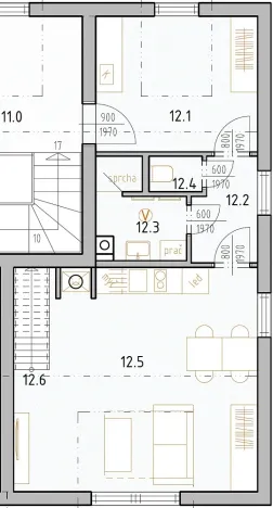Prodej bytu 2+kk, Bedřichov, 70 m2