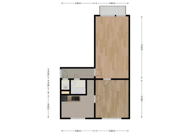 Pronájem bytu 2+1, Jihlava, Havlíčkova, 54 m2