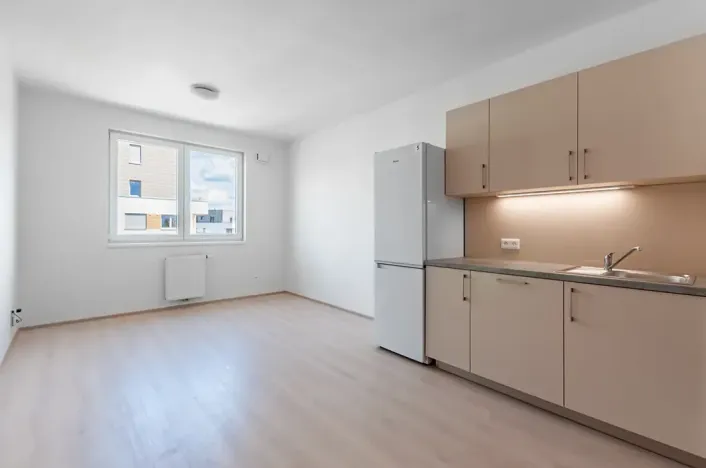 Pronájem bytu 1+kk, Praha - Vysočany, Svatošových, 32 m2