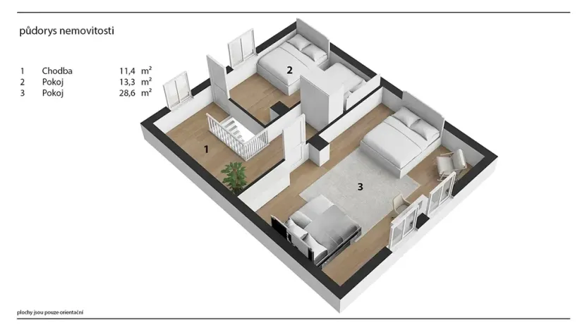 Prodej chalupy, Krouna, 111 m2