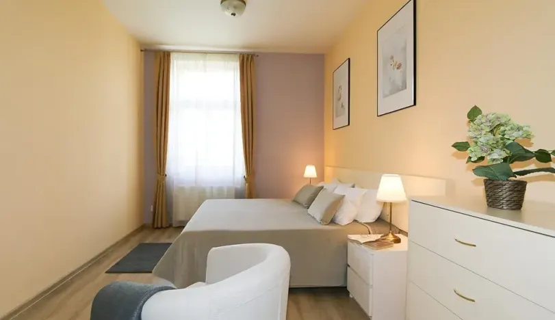 Pronájem bytu 3+kk, Praha - Vinohrady, Máchova, 66 m2