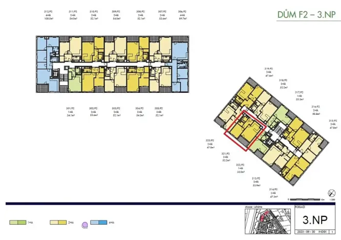 Prodej bytu 2+kk, Praha - Ruzyně, Stočesova, 52 m2