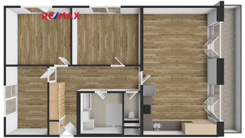 Pronájem bytu 4+kk, Plzeň, 86 m2