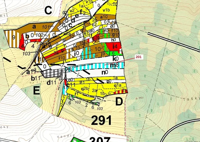 Dražba lesa, Loukovice, 7796 m2