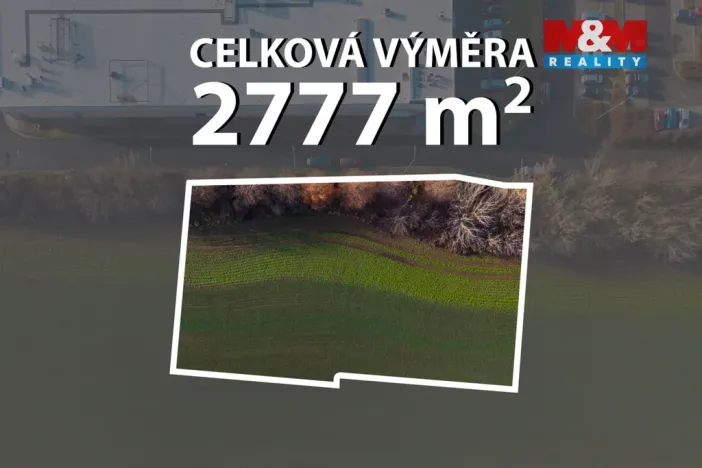 Prodej komerčního pozemku, Chrudim, Slovenského národního povstání, 2777 m2