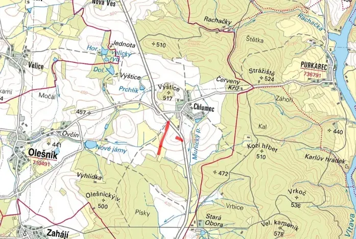 Prodej pole, Olešník, 15970 m2