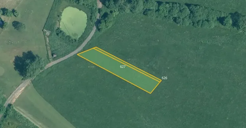 Prodej louky, Strašice, 4942 m2