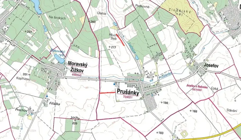 Prodej pole, Prušánky, 4991 m2