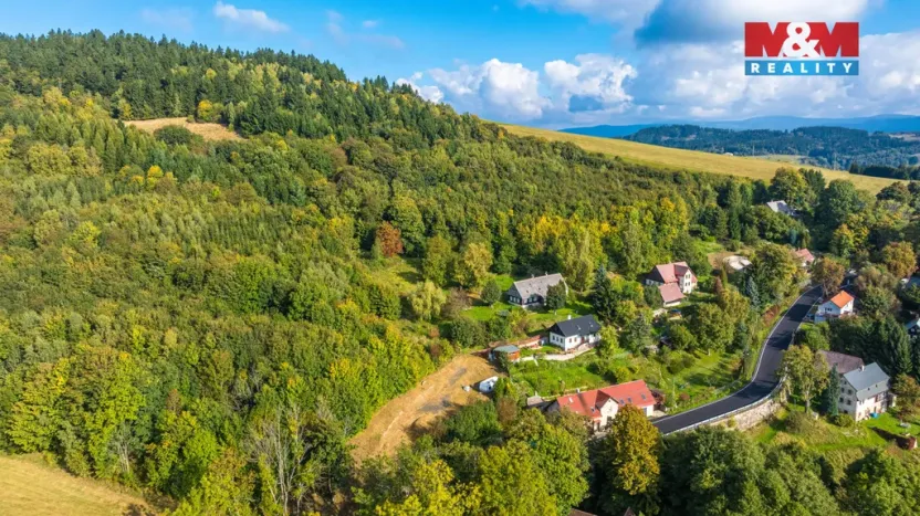 Prodej pozemku pro bydlení, Hodkovice nad Mohelkou - Záskalí, 1359 m2