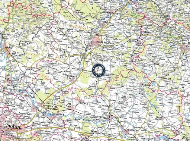 Prodej pole, Luštěnice, 2521 m2