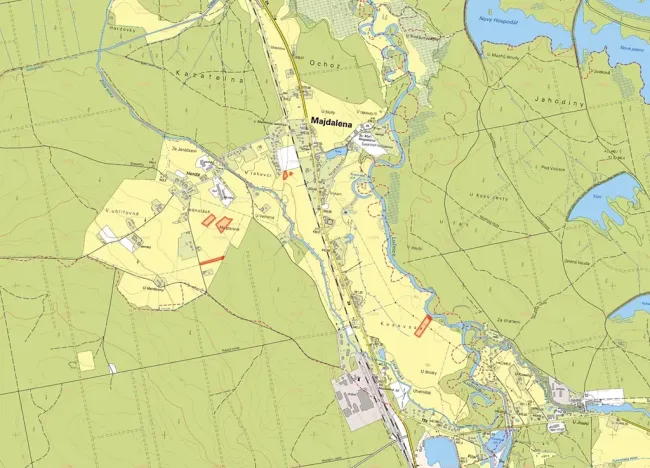 Prodej louky, Majdalena, 10797 m2