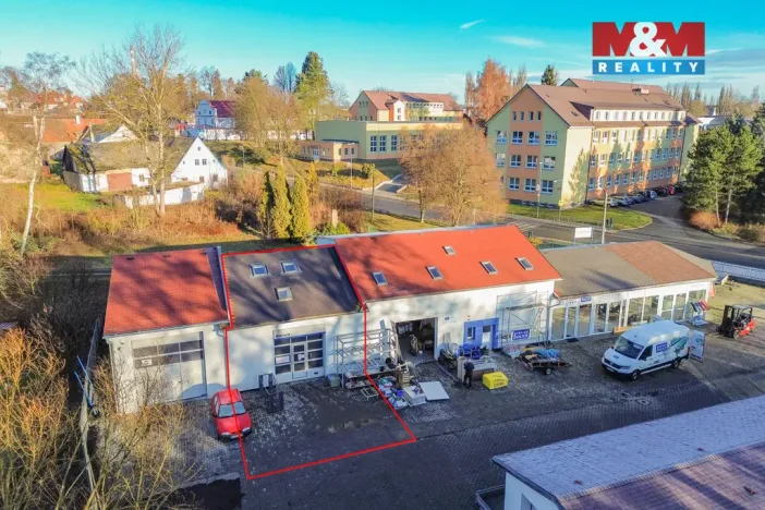 Pronájem skladu, Toužim, Plzeňská, 89 m2