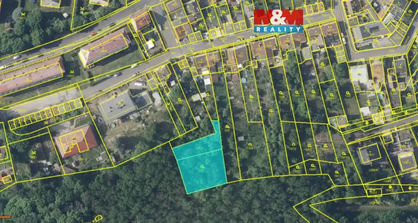 Prodej pozemku pro bydlení, Bílina, 1101 m2