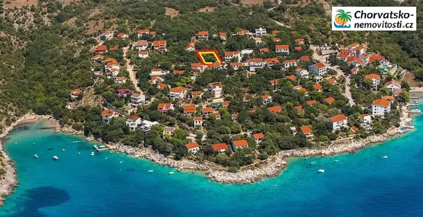 Prodej pozemku pro bydlení, Vrbnik, Chorvatsko, Ulica Potočina, 463 m2