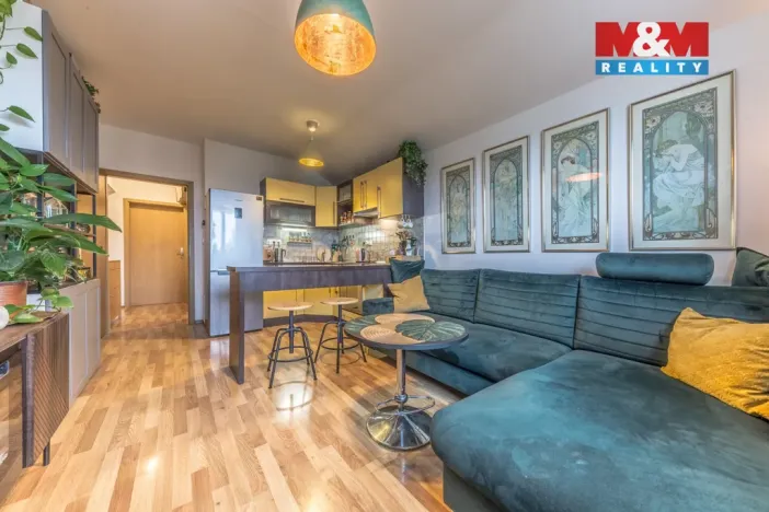 Prodej bytu 2+kk, Hostivice, Unhošťská, 45 m2