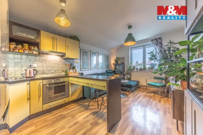 Prodej bytu 2+kk, Hostivice, Unhošťská, 45 m2