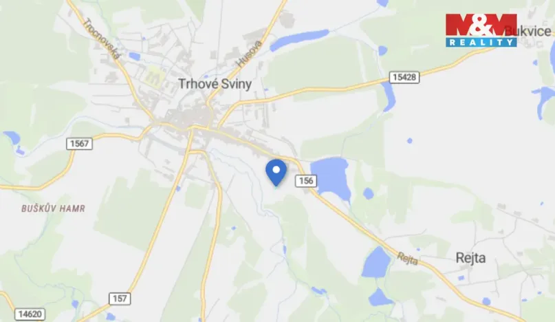 Prodej louky, Trhové Sviny, 1159 m2