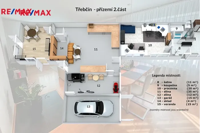 Prodej rodinného domu, Lutín, 320 m2