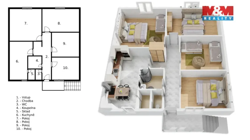 Prodej rodinného domu, Březí, Na štěrkách, 208 m2