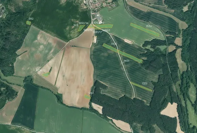 Prodej pole, Mladotice, 71055 m2