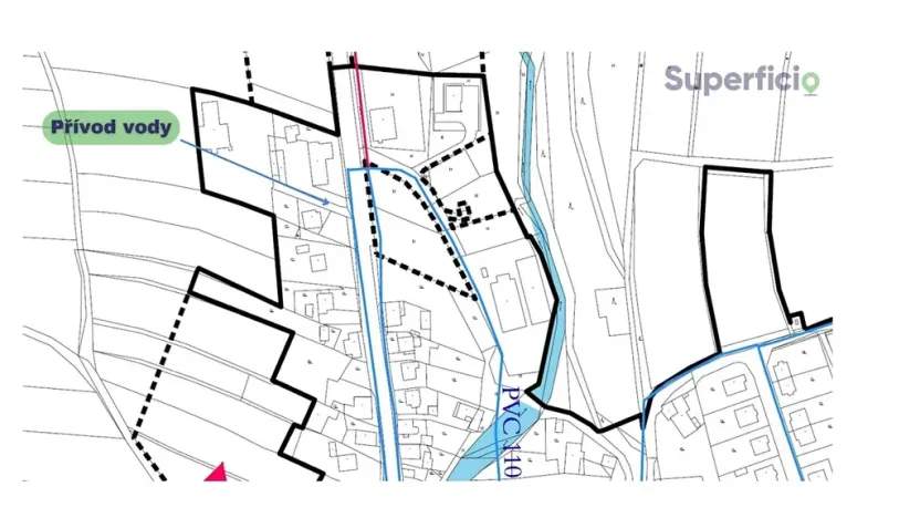 Prodej komerčního pozemku, Stonařov, 890 m2