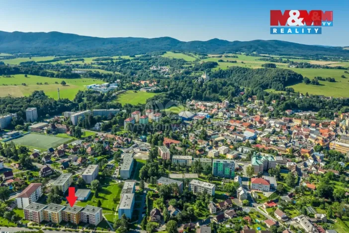 Pronájem bytu 2+kk, Frýdlant, Lužická, 39 m2